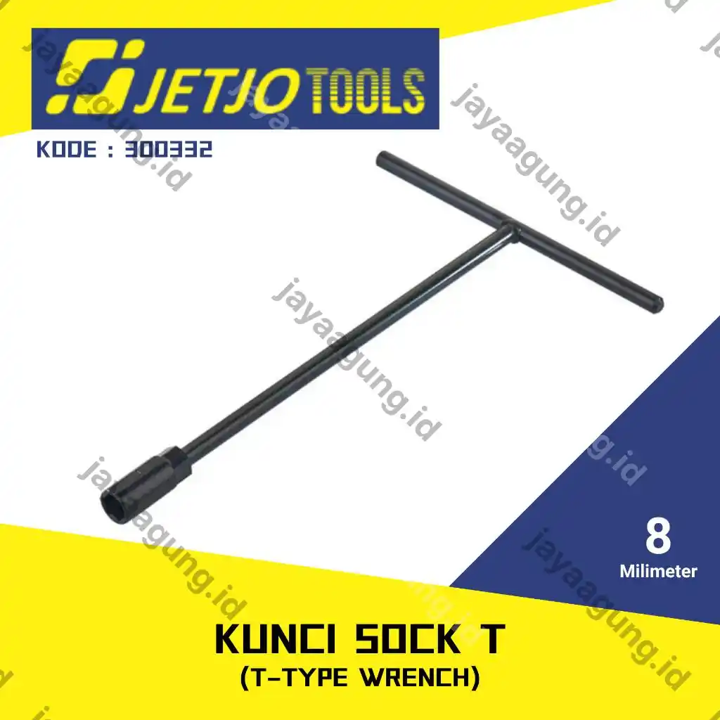 KUNCI SOCK T JETJO 8MM 300332