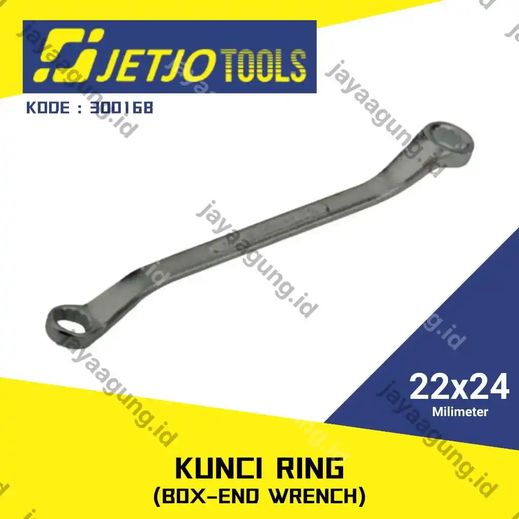 KUNCI RING JETJO 22X24MM 300168