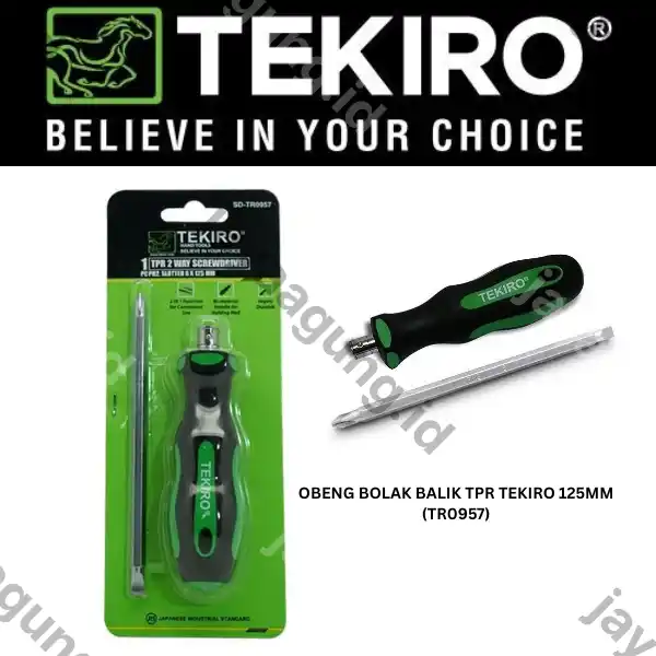 OBENG BOLAK BALIK TPR TEKIRO 125MM(TR0957)