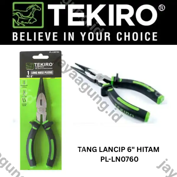 TANG LANCIP TEKIRO 6" HITAM PL-LN0760