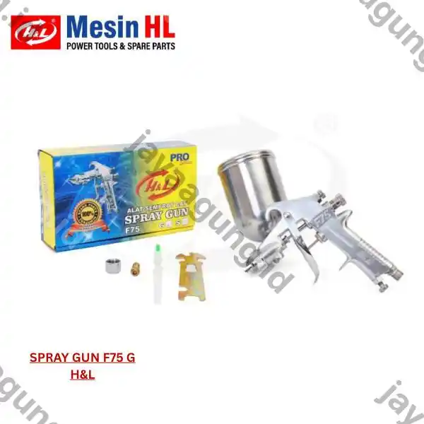 SPRAY GUN H&L F75G TA+S.PART