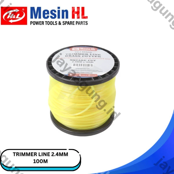 TRIMMER LINE H&L 100M 2.4MM APTT0003