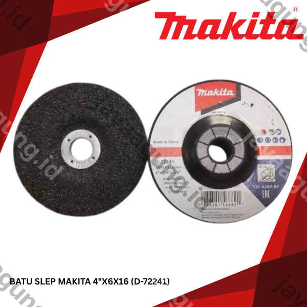 Gambar BATU SLEP MAKITA 4"X6X16 (D-72241) ke-2