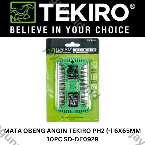 MATA OBENG ANGIN TEKIRO PH2(-)6X65MM 10PCS SD-DE0929