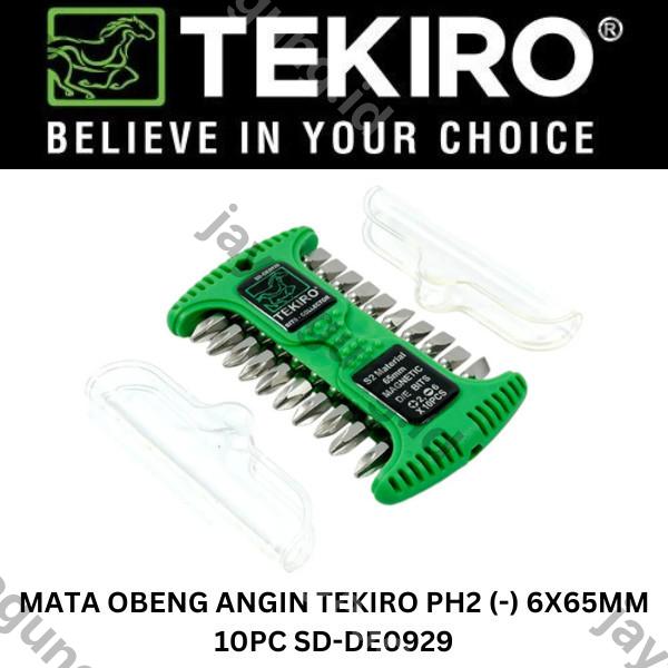 Gambar MATA OBENG ANGIN TEKIRO PH2(-)6X65MM 10PCS SD-DE0929 ke-4