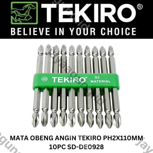 MATA OBENG ANGIN TEKIRO PH2X110MM 10PCS SD-DE0928