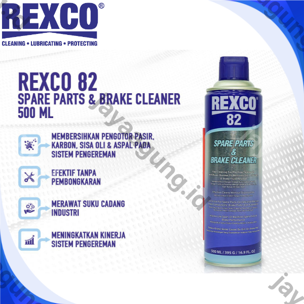 REXCO 82 S.PART & BRAKE CLEANER 500ML RX-SP0023