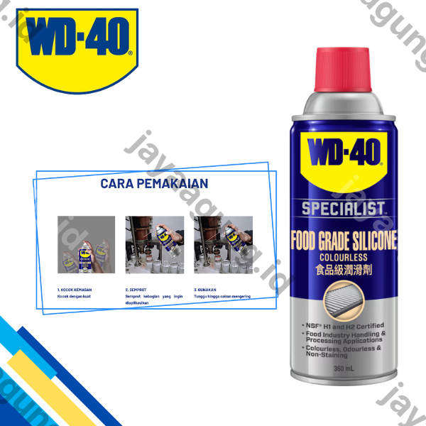 Gambar WD-40 FOOD GRADE SILICONE LUB 360ML ke-4
