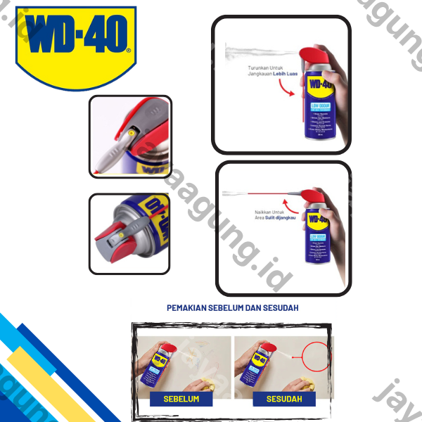 Gambar WD-40 LOW ODOR SMARTSTRAW 300ML ke-3