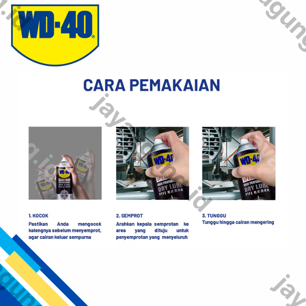 Gambar WD-40 PTFE DRY LUBRICANT 360ML ke-4
