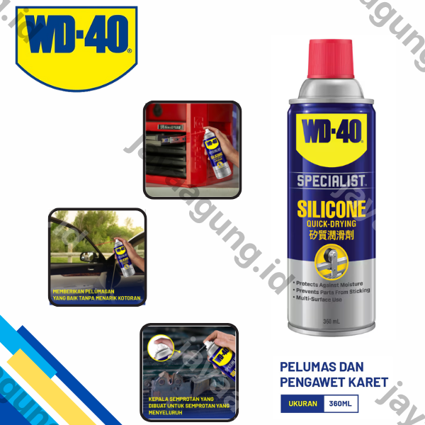 Gambar WD-40 SILICONE LUBRICANT 360ML ke-2