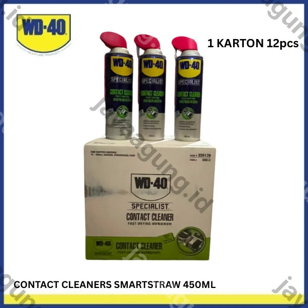 WD-40 CONTACT CLEANERS SMARTSTRAW 450ML  1KARTON  ISI  12PCS WD-40
