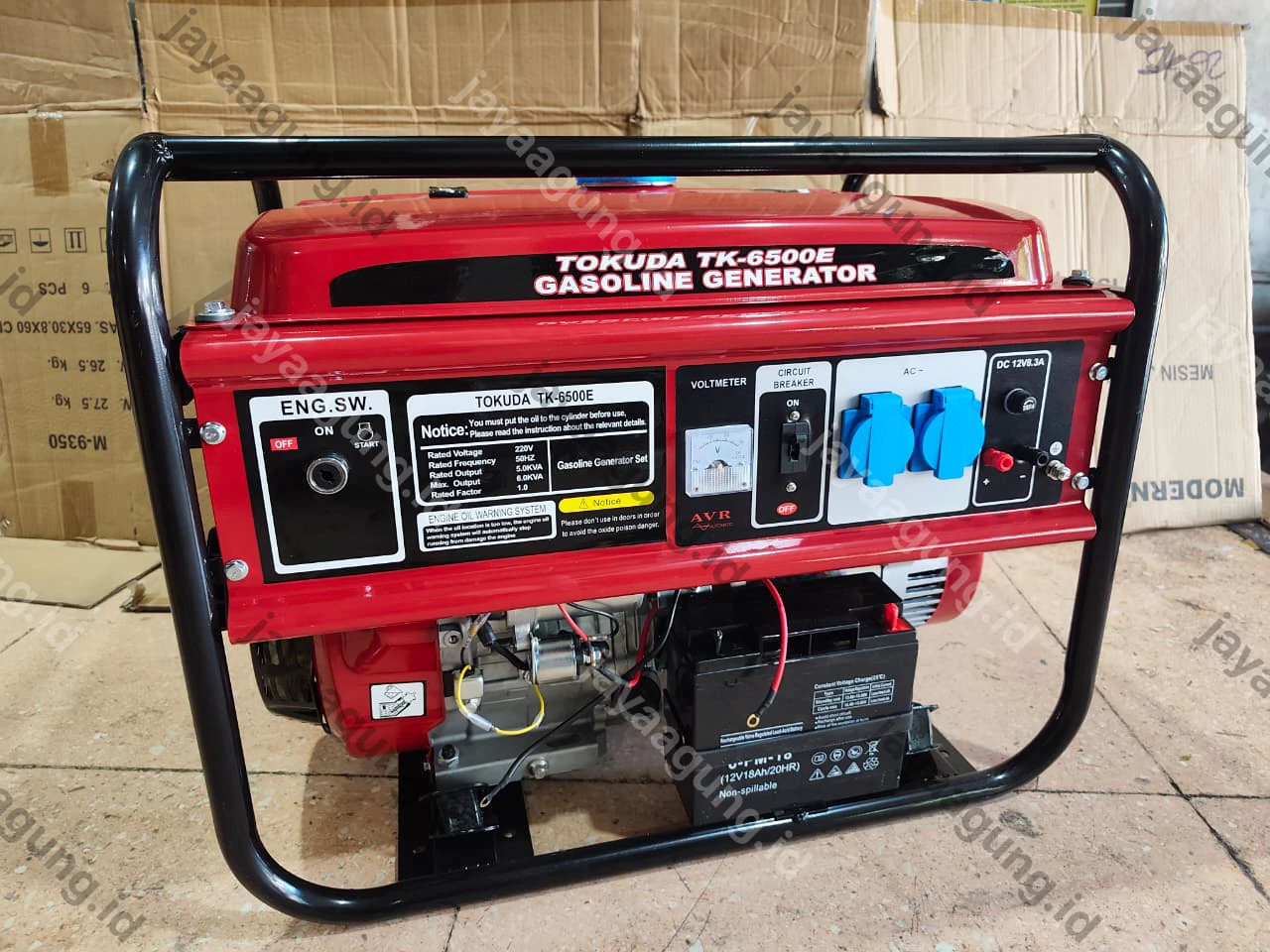 GENERATOR TOKUDA 5KW TK-6500E