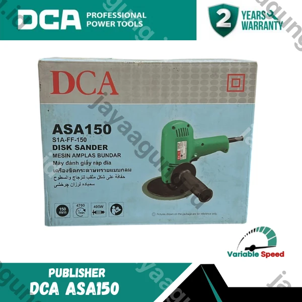 Gambar POLISHER DCA ASA150 150MM (MODEL BOR) ke-3
