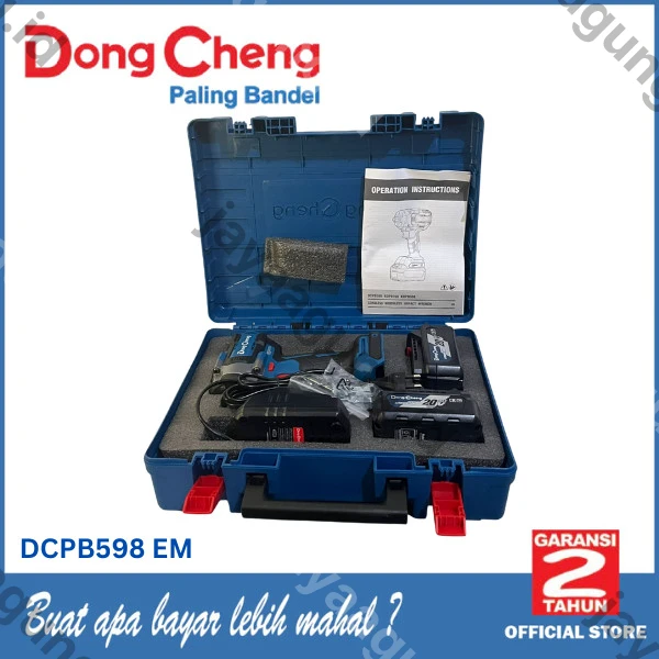 Gambar C.LESS IMPACT WRENCH DONGCHENG DCPB598 EM BL ke-3