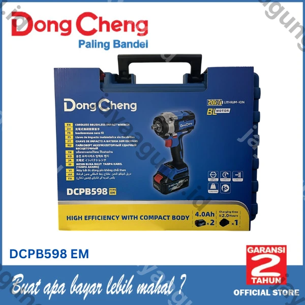 Gambar C.LESS IMPACT WRENCH DONGCHENG DCPB598 EM BL ke-4