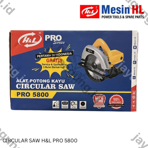 Gambar CIRCULAR SAW H&L PRO 5800 UPTC0006 ke-4