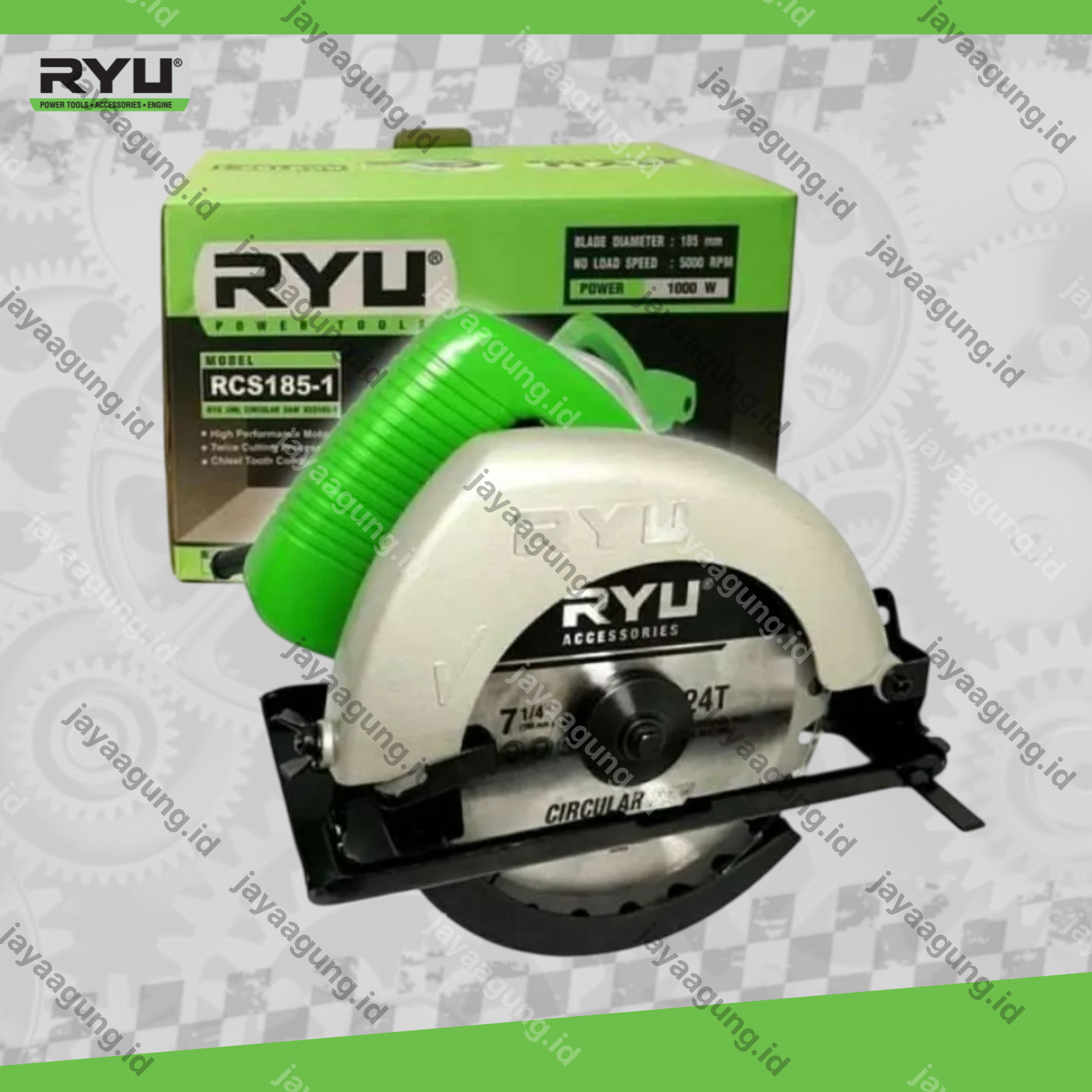 Gambar CIRCULAR SAW RYU RCS 185-1 ke-4
