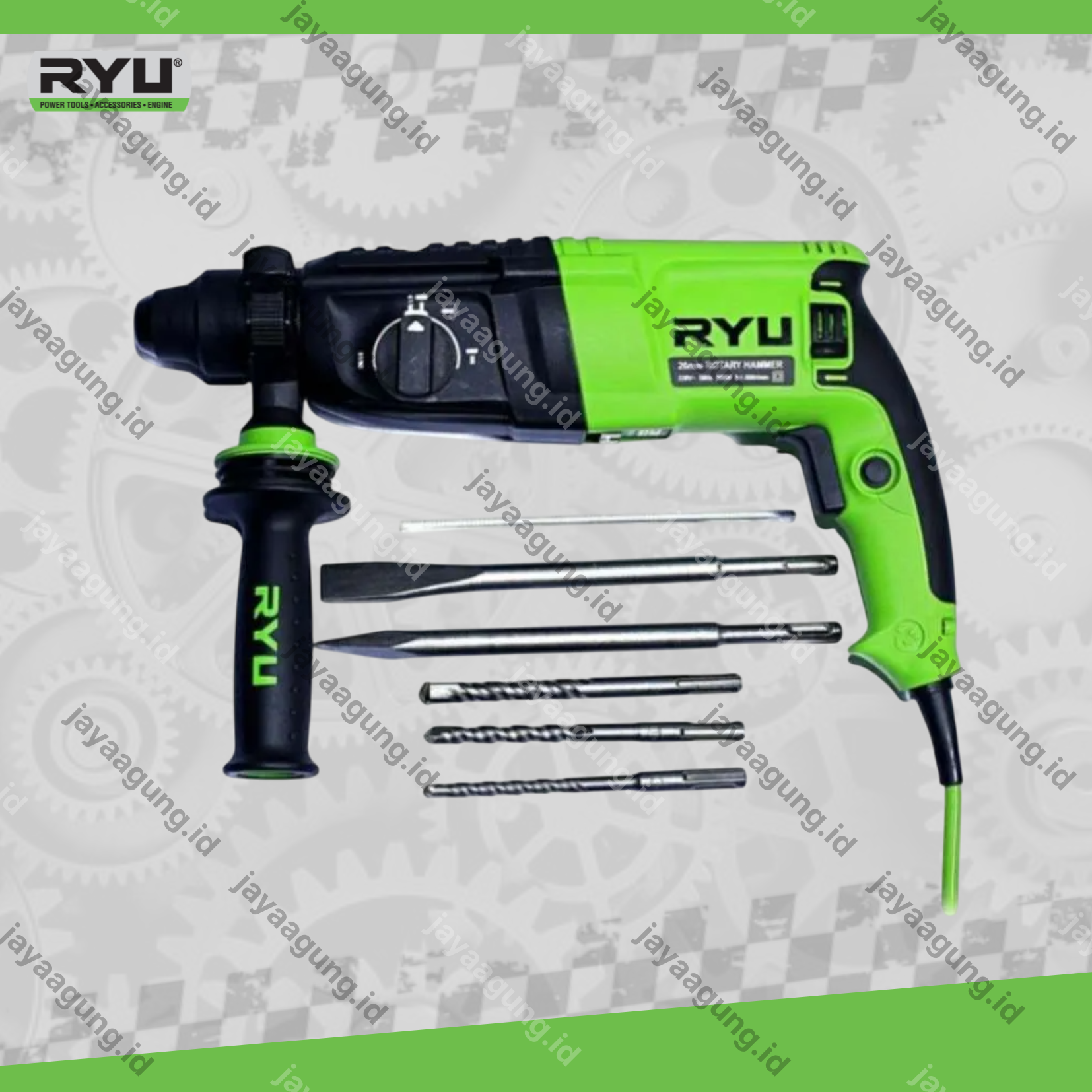 Gambar ROTARY HAMMER RYU RRH 26 ke-2