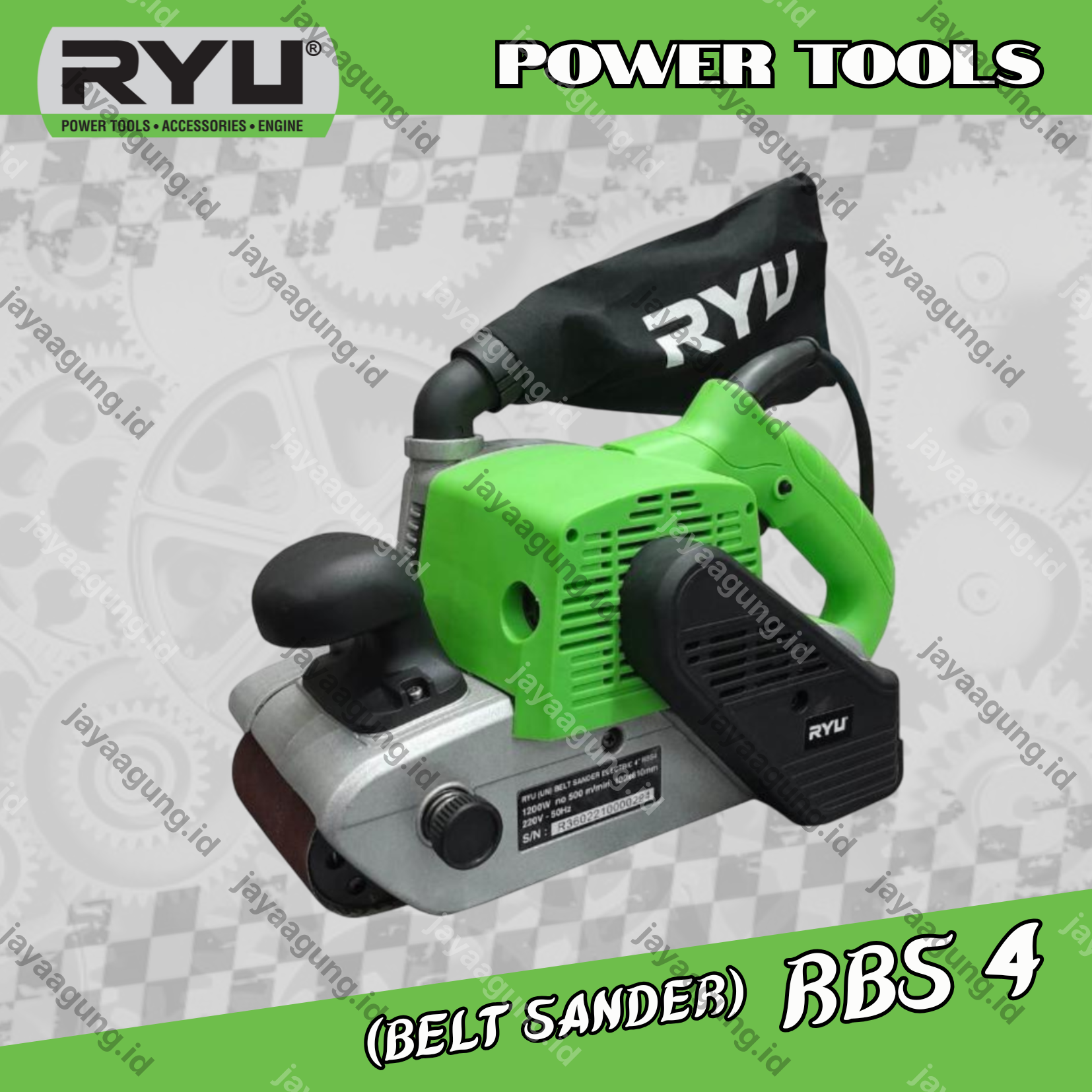 BELT SANDER RYU 4" RBS 4