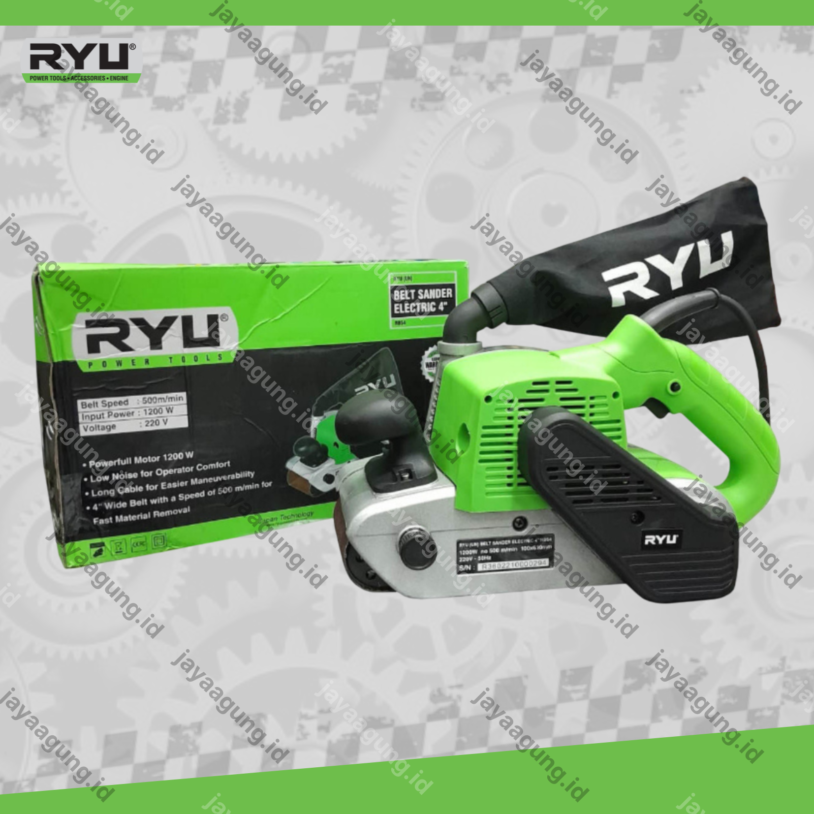 Gambar BELT SANDER RYU 4" RBS 4 ke-3