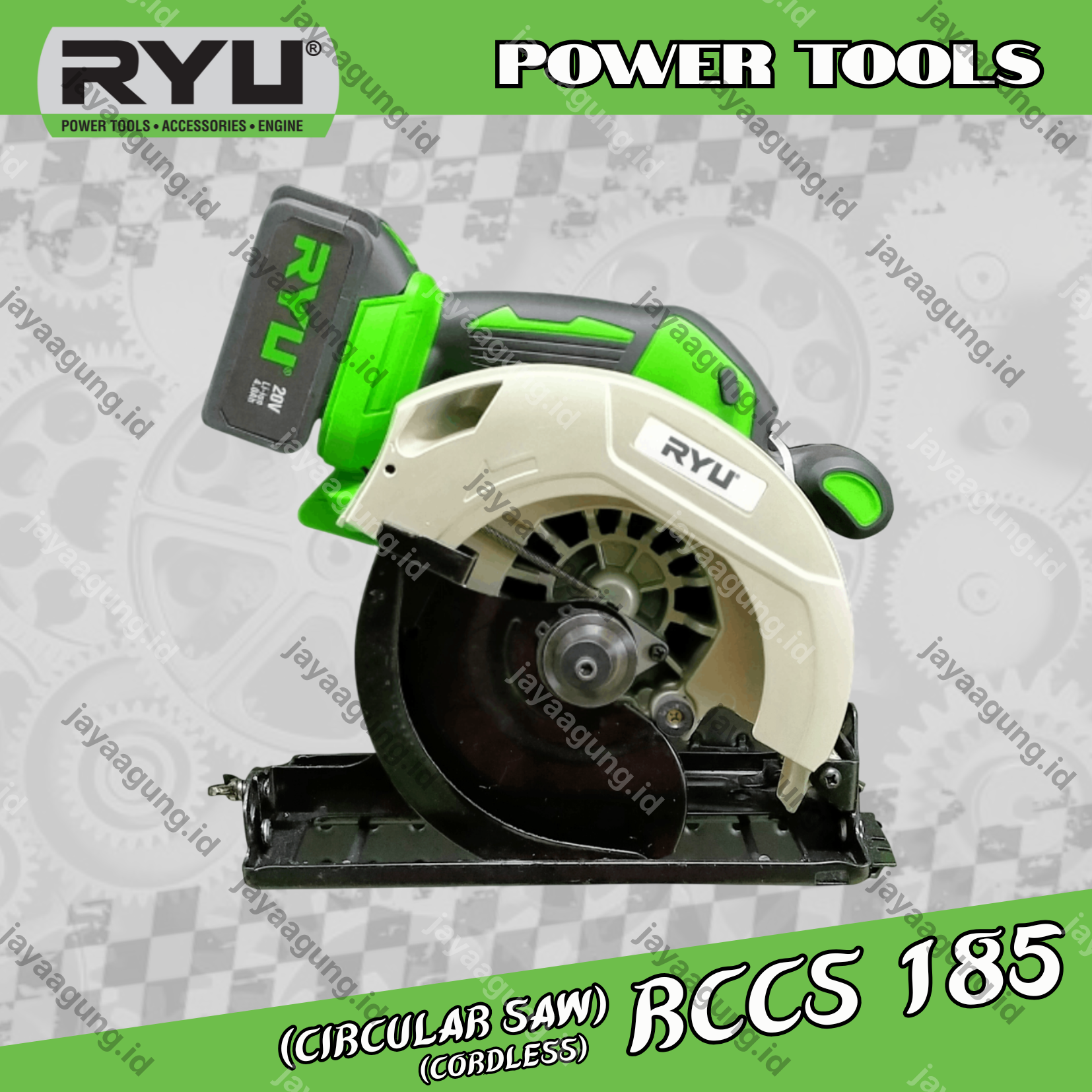 C.LESS CIRCULAR SAW RYU RCCS 185