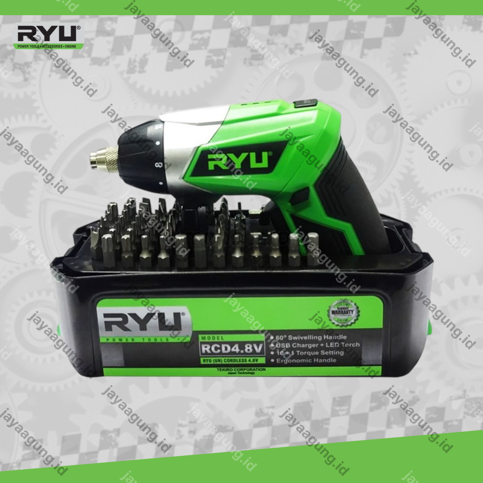 Gambar C.LESS DRILL RYU RCD 4.8V (USB CHARGER) ke-3