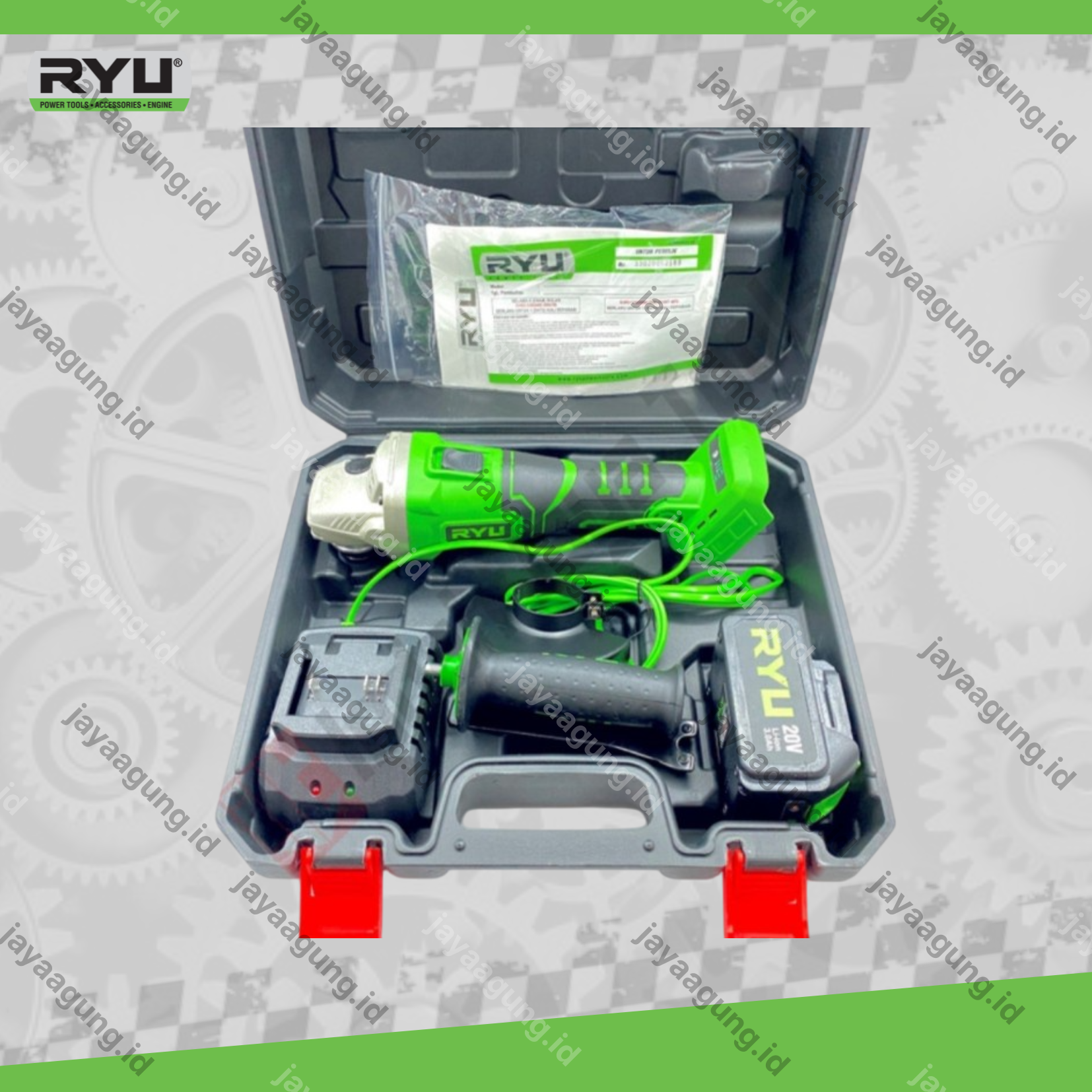 Gambar C.LESS GRINDER RYU RCG 20V ke-4