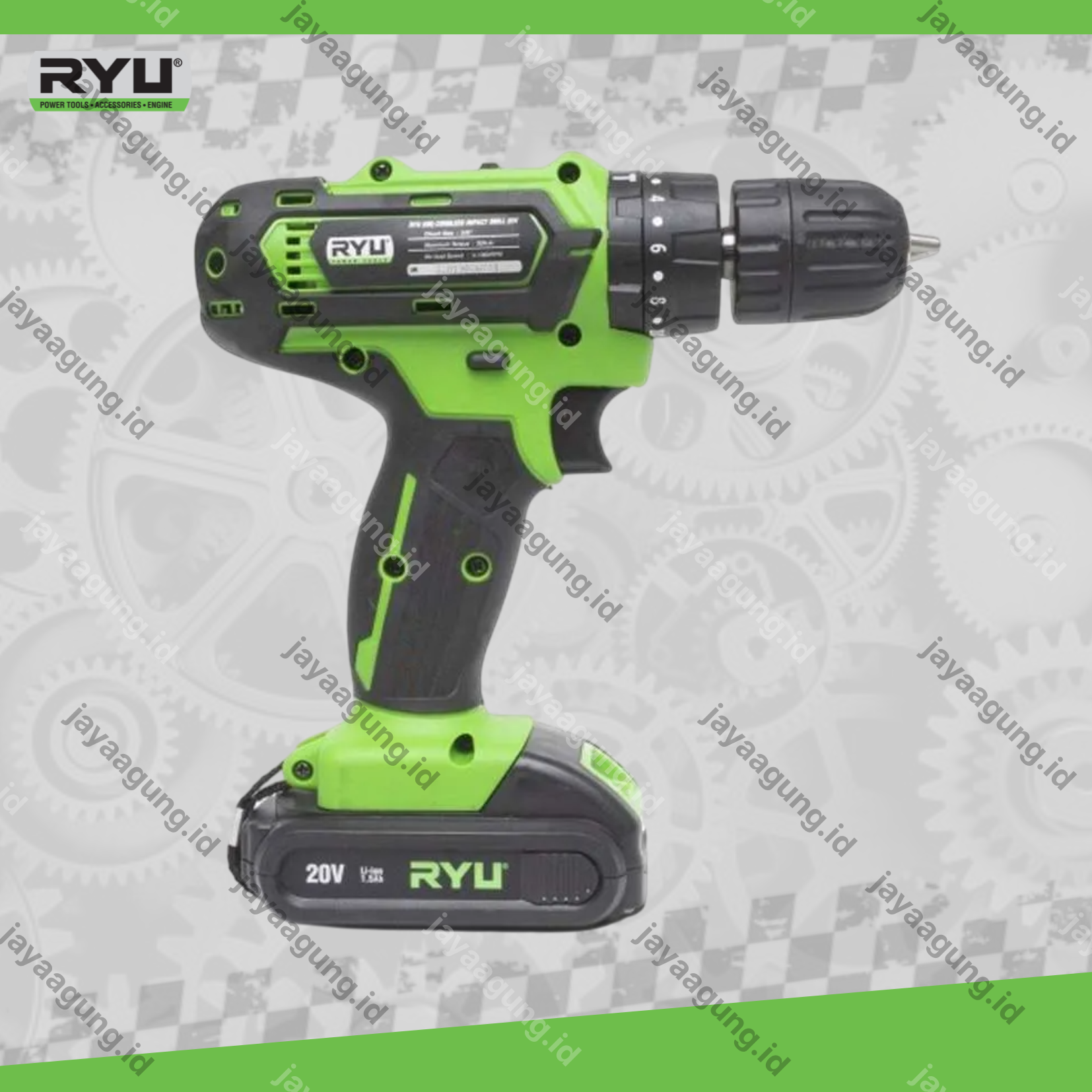 Gambar C.LESS IMPACT DRILL RYU RCI 20V ke-3