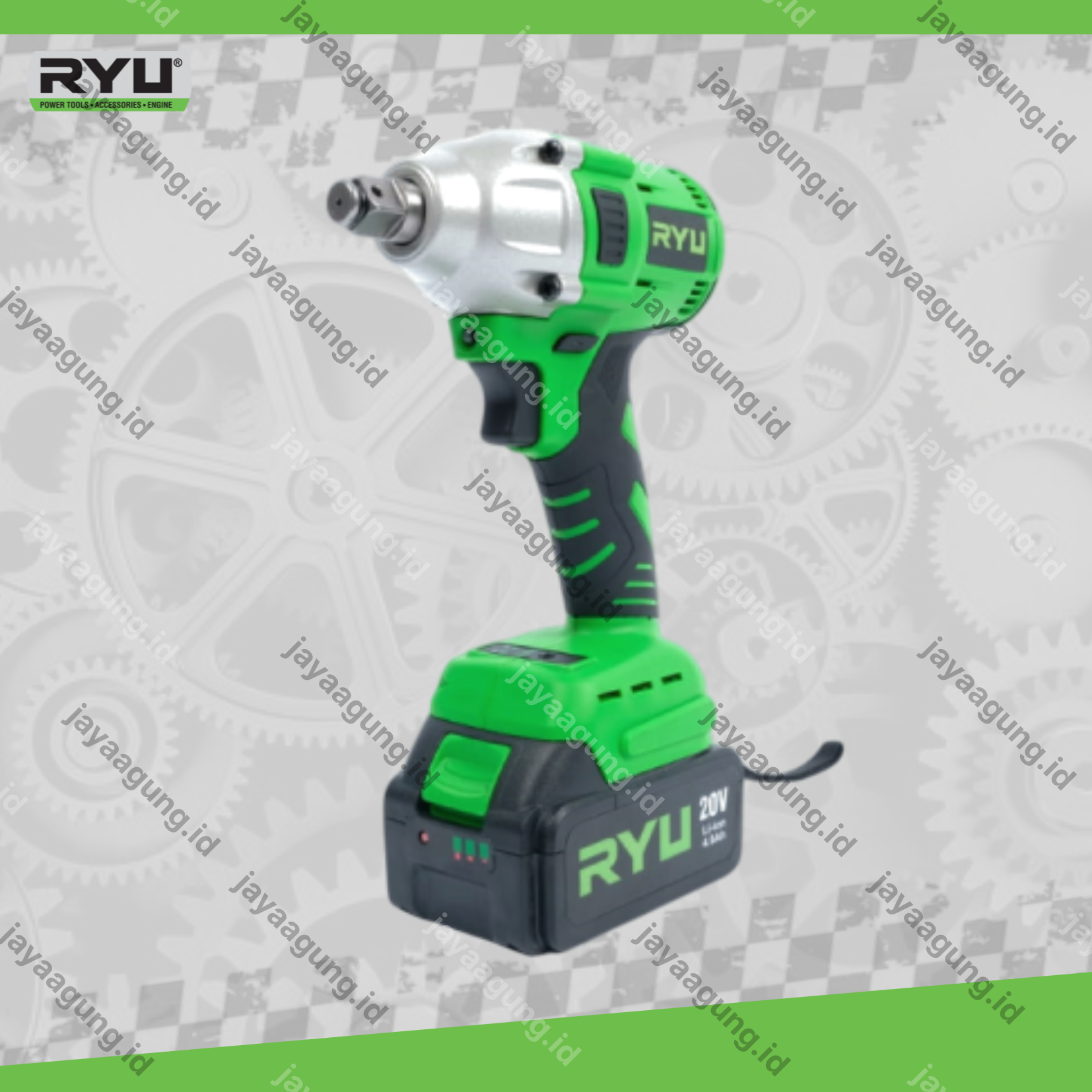 Gambar C.LESS IMPACT WRENCH RYU RCW 20 V ke-3