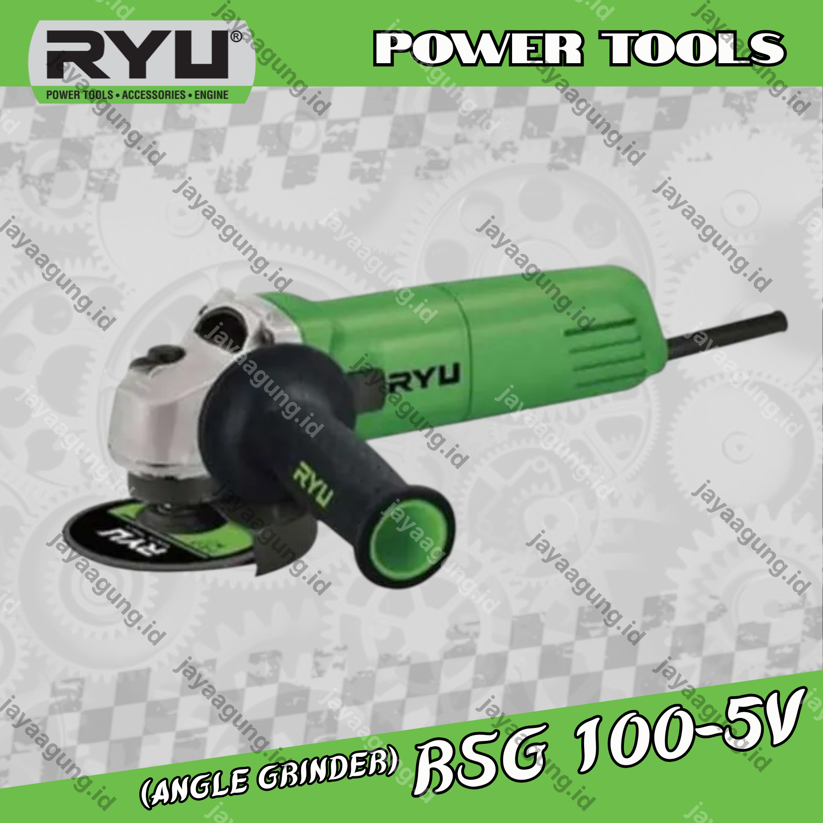 GERINDA RYU 4" RSG 100-5V