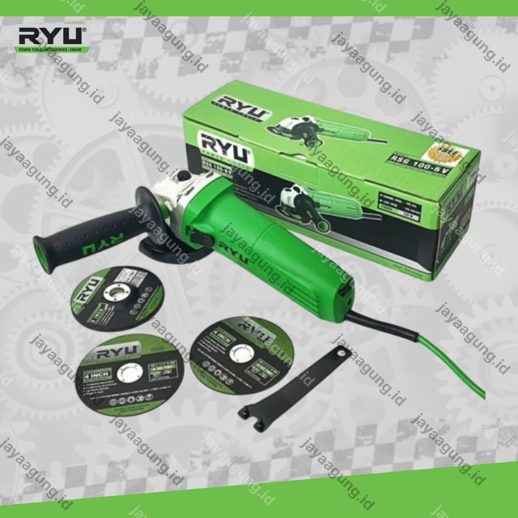 Gambar GERINDA RYU 4" RSG 100-5V ke-2