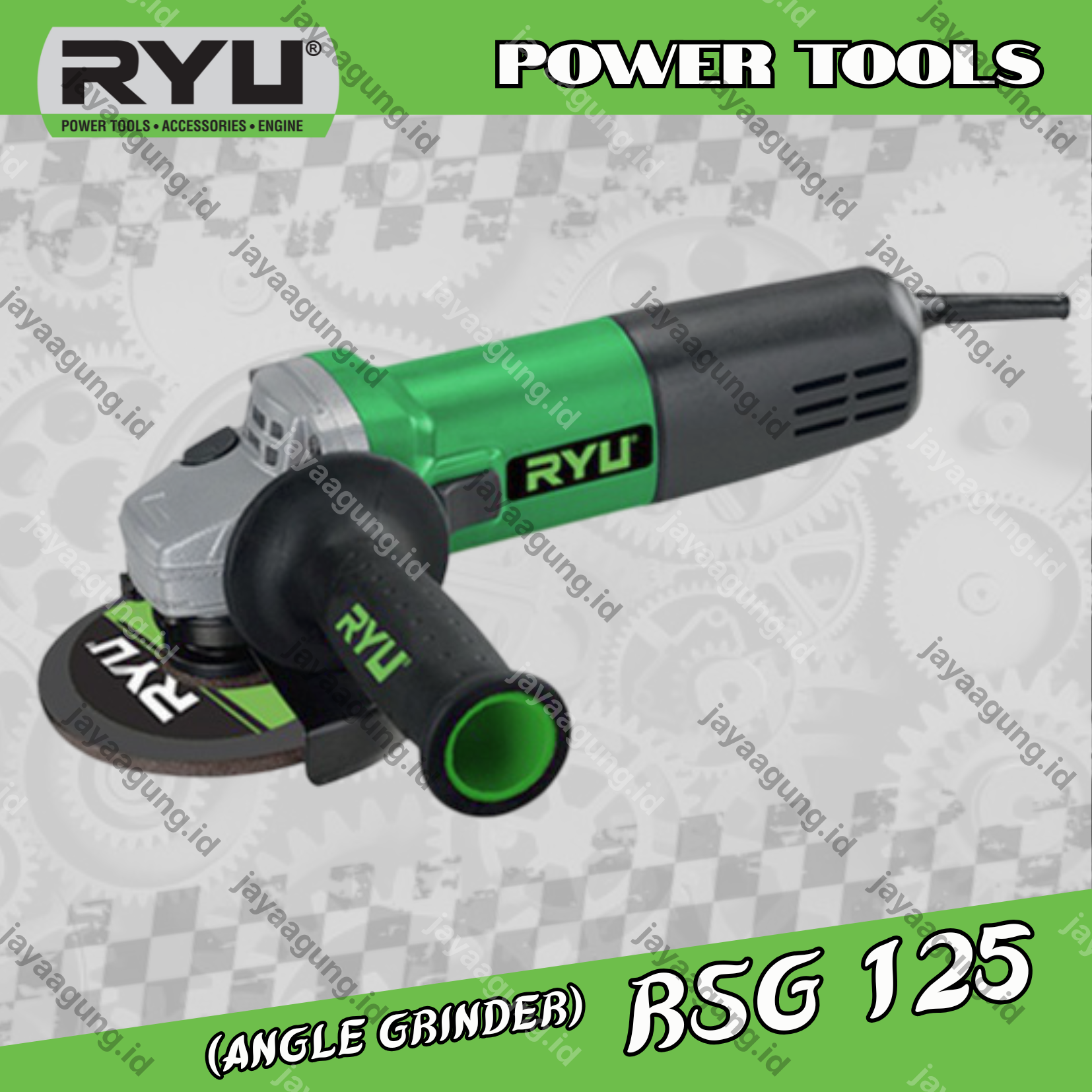 GERINDA RYU 5" RSG 125