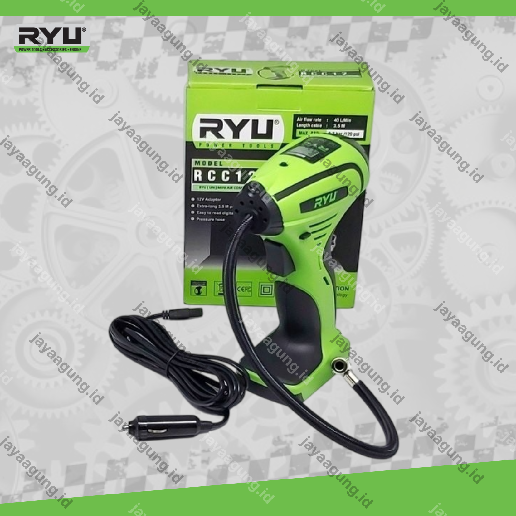 Gambar MINI AIR COMPRESOR RYU RCC 12 ke-2