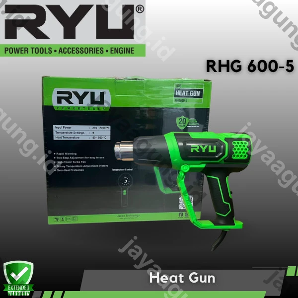 Gambar HEAT GUN RYU RHG 600-5 ke-3