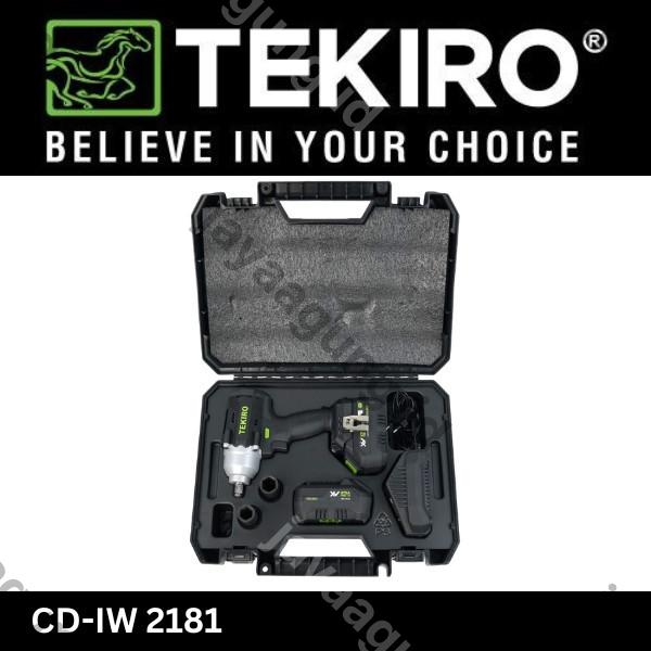 Gambar C.LESS IMPACT WRENCH TEKIRO 1/2" XV 20V BL CD-IW2181 ke-3