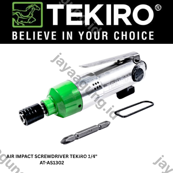 Gambar AIR IMPACT SCREWDRIVER TEKIRO 1/4" AT-AS1302 ke-2