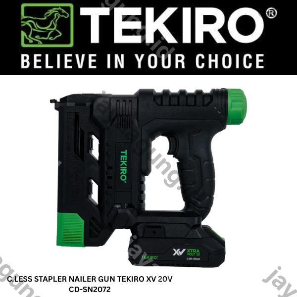 C.LESS STAPLER NAILER GUN TEKIRO XV 20V CD-SN2072