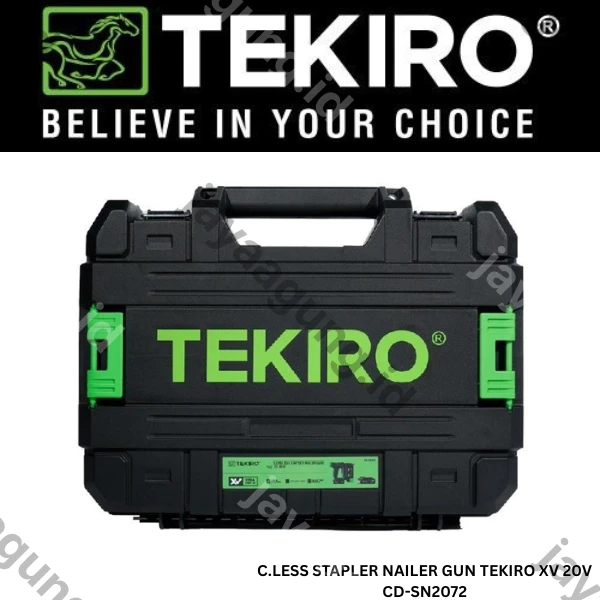 Gambar C.LESS STAPLER NAILER GUN TEKIRO XV 20V CD-SN2072 ke-4