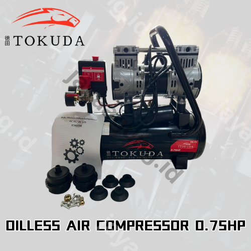 Gambar COMPRESSOR TOKUDA OILLESS OC-75 ke-2