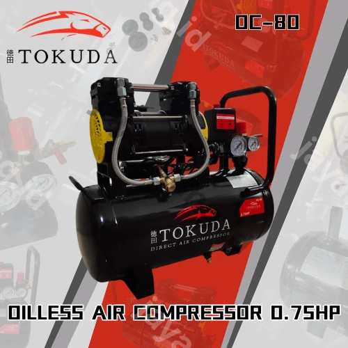 COMPRESSOR TOKUDA OILLESS OC-80