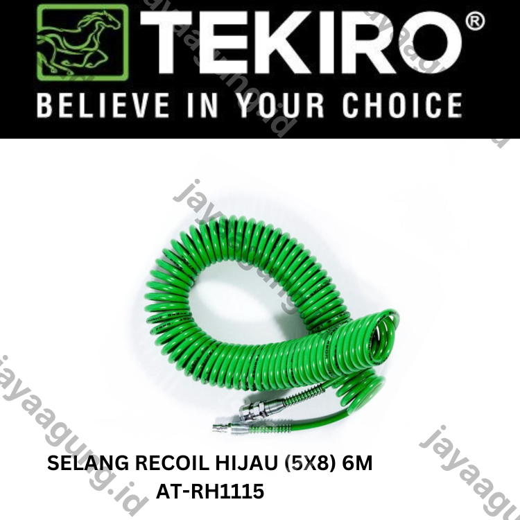 Gambar SELANG RECOIL HIJAU TEKIRO (5X8) 6M AT-RH1115 ke-3