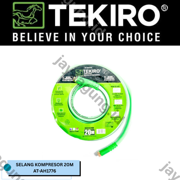 Gambar SELANG KOMPRESOR TEKIRO 8.5X14MM (20M) AT-AH1776 ke-2