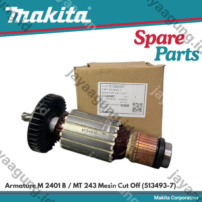 Gambar ARMATURE MAKITA M 2401B/MT 243 (513493-7) ke-2