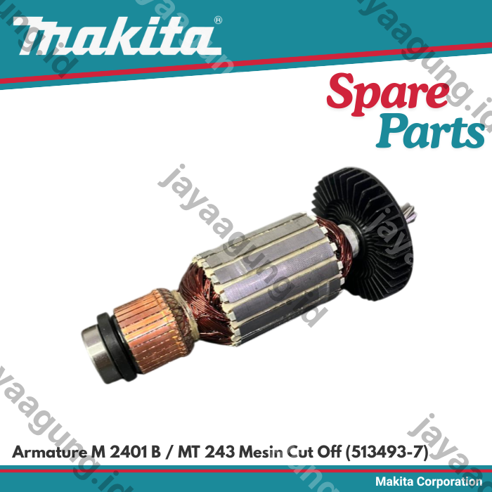 Gambar ARMATURE MAKITA M 2401B/MT 243 (513493-7) ke-3