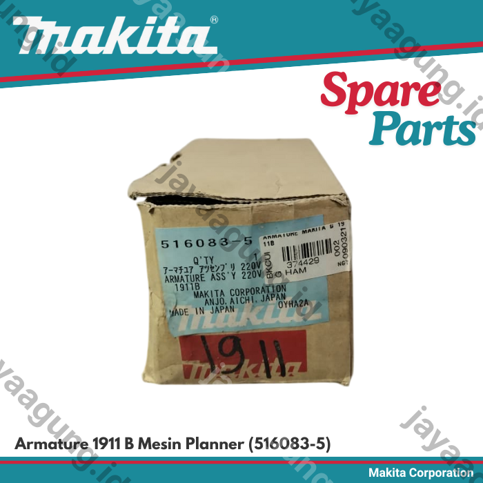 Gambar ARMATURE MAKITA 1911 B (516083-5) ke-3