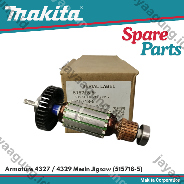 Gambar ARMATURE MAKITA 4327/4329 (515718-5) ke-2