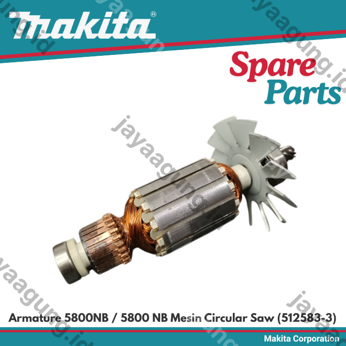 ARMATURE MAKITA 5800NB (512583-3)