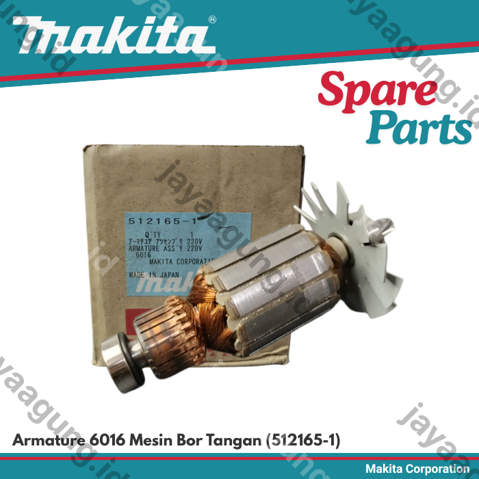 Gambar ARMATURE MAKITA 6016 (512165-1) ke-2