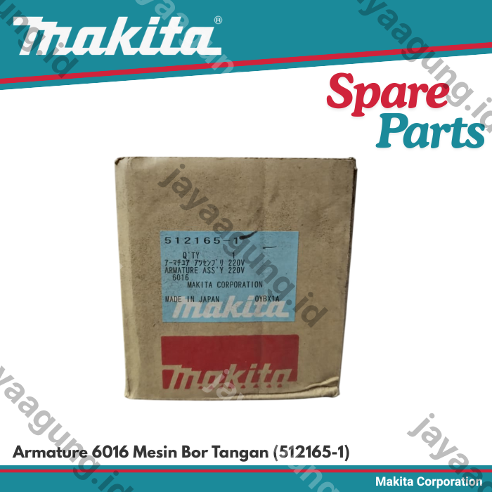Gambar ARMATURE MAKITA 6016 (512165-1) ke-3